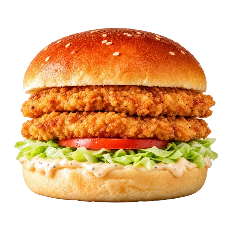 Double Chicken Burger